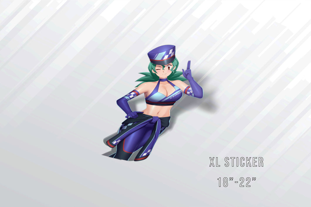 Officer Jenny XL Sticker