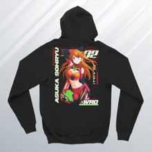 Load image into Gallery viewer, Asuka  Zip Up Hoodie (Front and Back)
