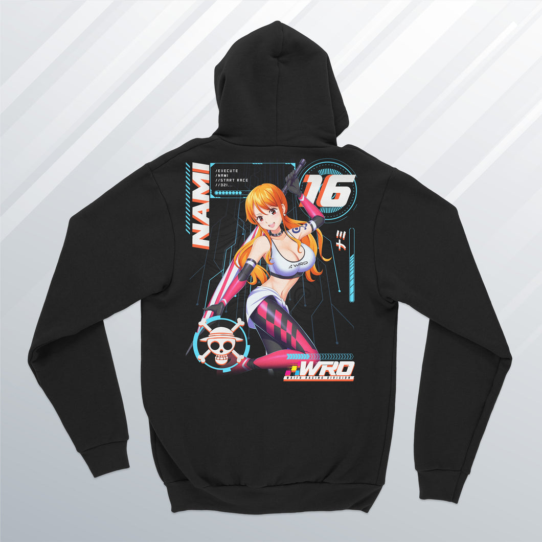 Nami Zip Up Hoodie (Front and Back)