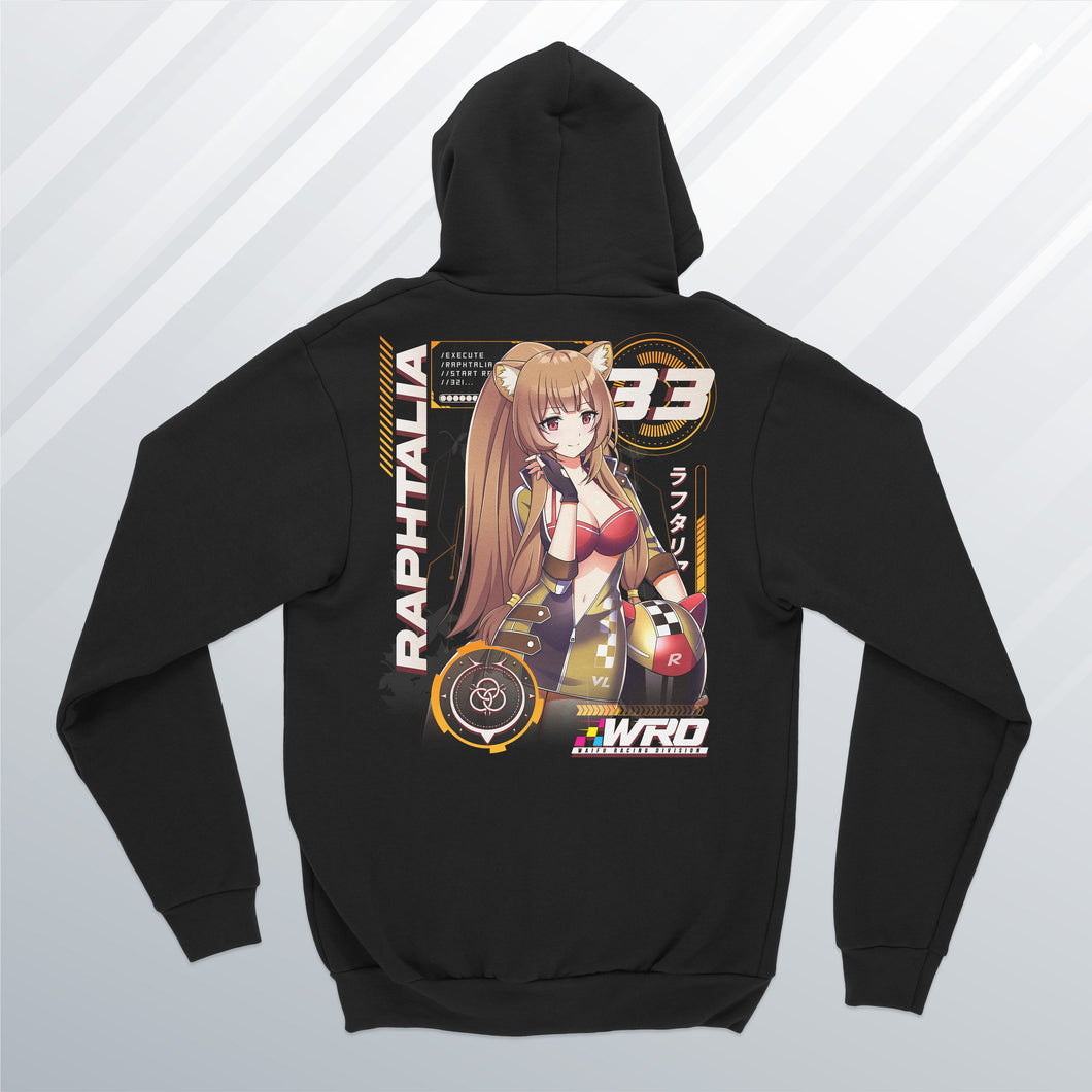 Raphtalia Zip Up Hoodie (Front and Back)