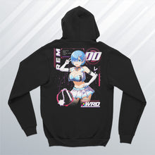 Load image into Gallery viewer, Rem Zip Up Hoodie (Front and Back)
